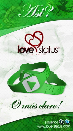 Pulsera Love-Status "Play" - Haz click en la imagen para cerrar la ventana